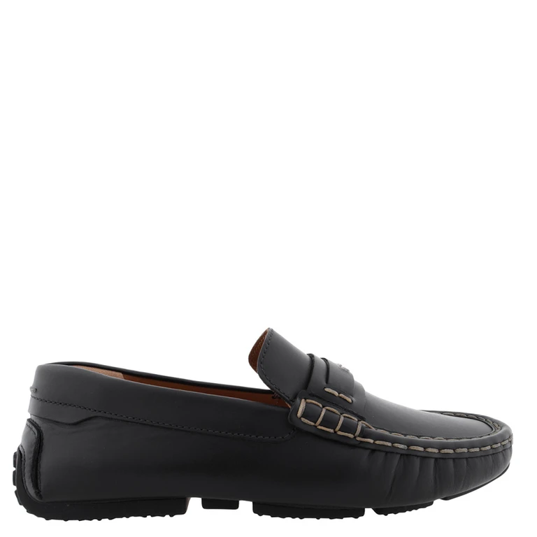 Bally Prince Pilot Leather Drivers, Brand Size 5 ( US Size 6 )