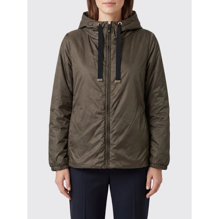 Hooded Short Windbreaker in Technical Fabric (2629486034600032)