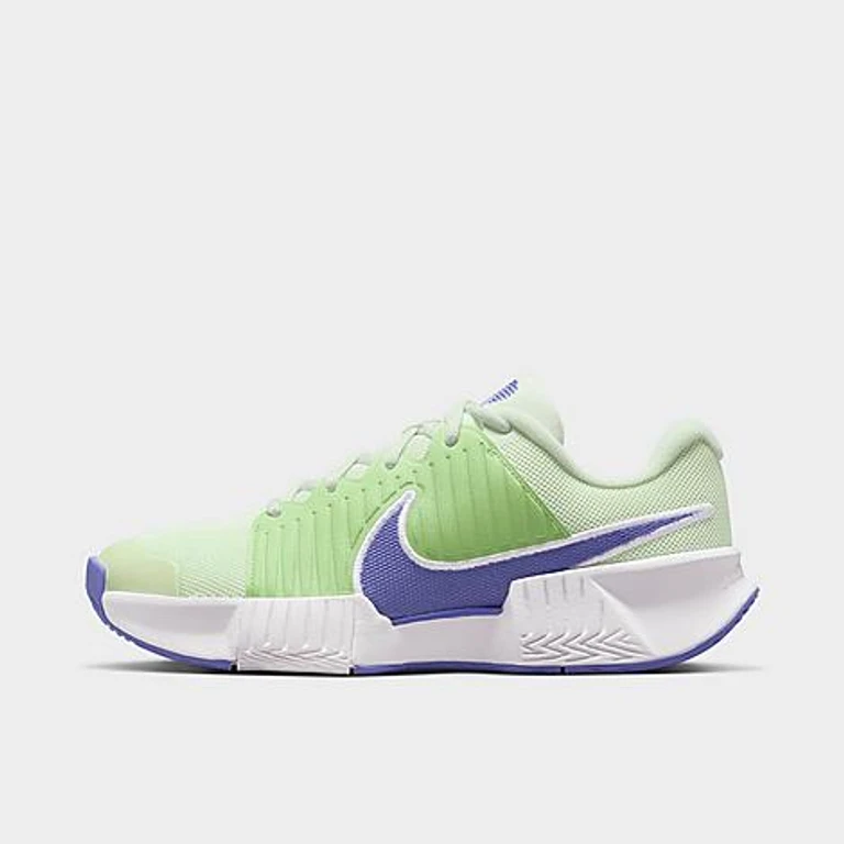 Nike Women's Zoom GP Challenge Pro Hard Court Tennis Shoes in Volt Tint/Lab Green/White Size: 5.0