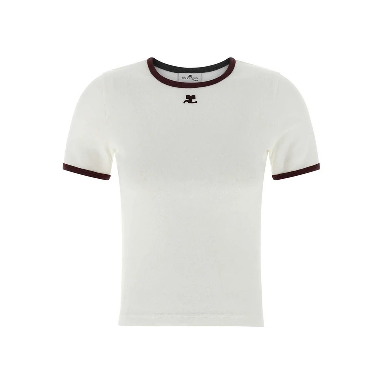 Courreges T-Shirt - Blanc (125JTS017JS0203B211)