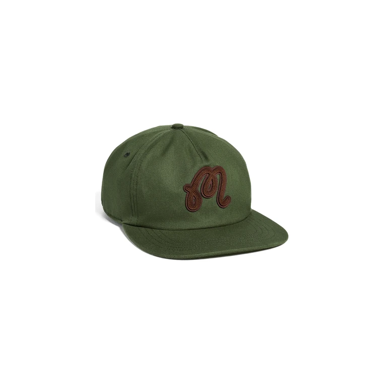 Malbon Velasco Snapback Hat Chive One Size