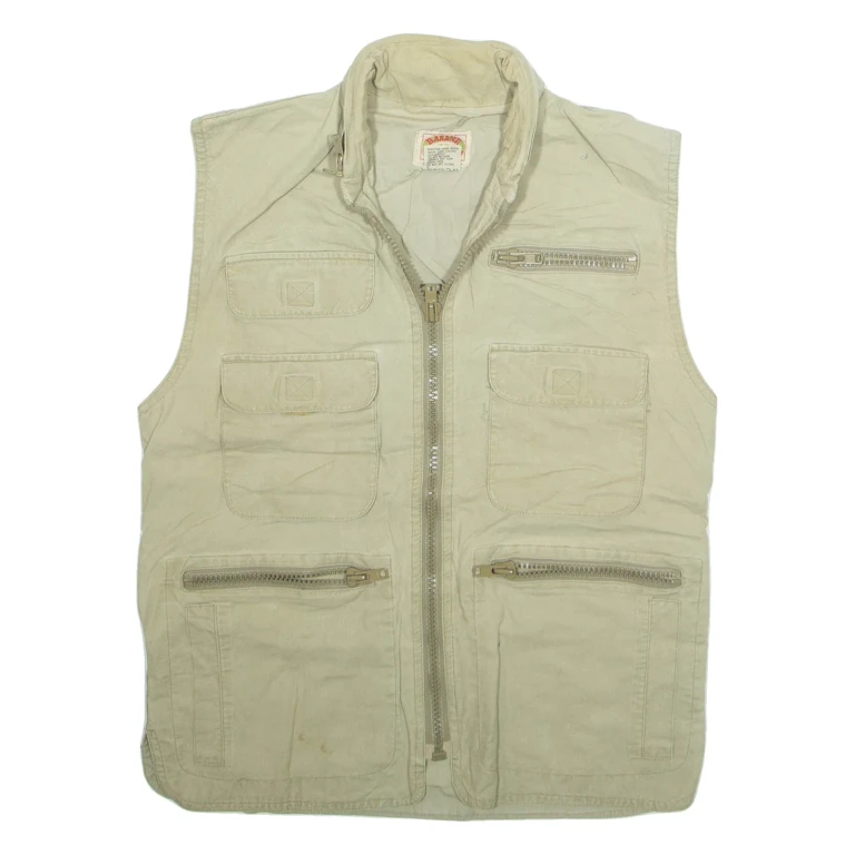 BANANA REPUBLIC Mens Gilet Beige XS