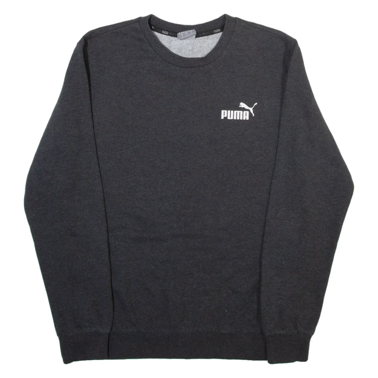 PUMA Mens Sweatshirt Grey S