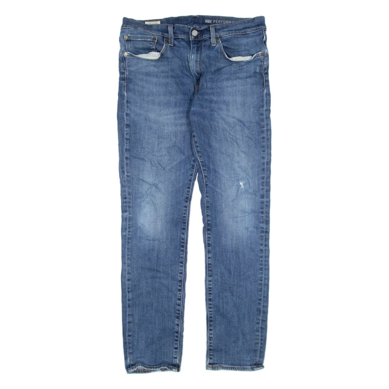 LEVI'S 511 BIG E Jeans Mens Blue Slim Straight W34 L32