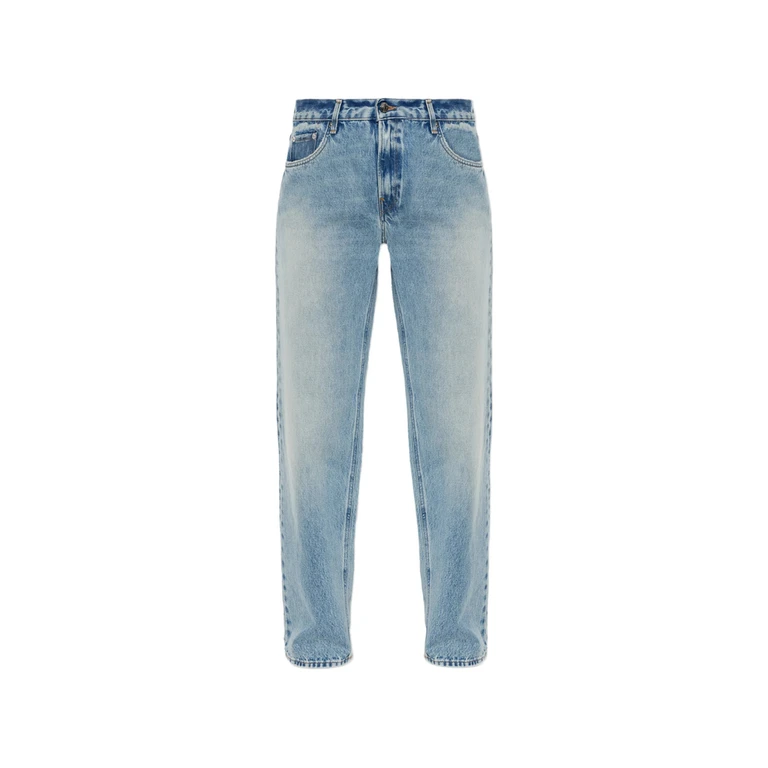 Haikure Distressed Straight-leg Jeans