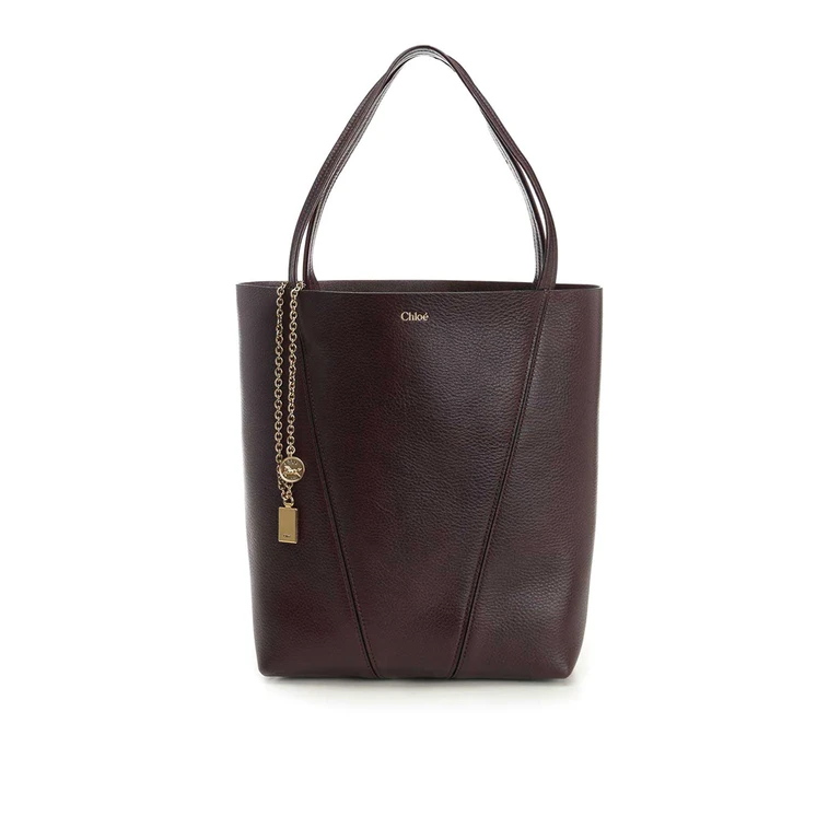 Chloe' Sac Cabas - Rouge Brun (CHC25SS811N8455H)