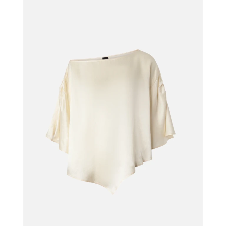 Pinko - Blouse en satin effet froissé - M