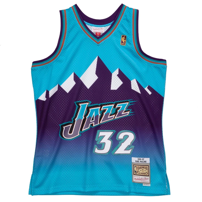 Men's NBA Reload Swingman Jersey Jazz 1996 Karl Malone Jerseys
