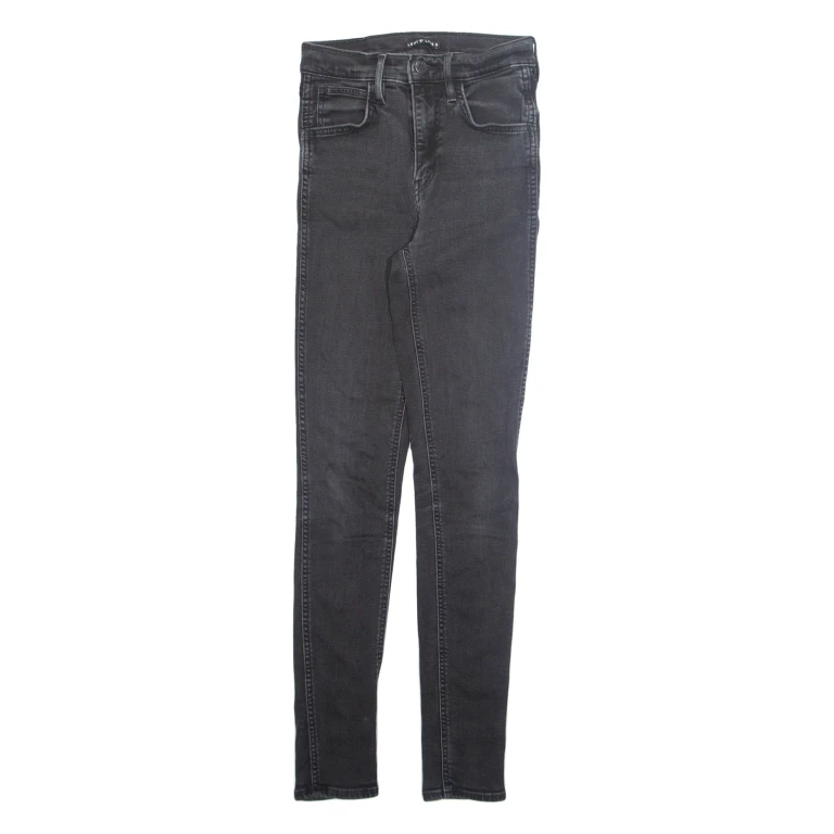 LEVI'S Womens Jeans Grey Regular Skinny W25 L32