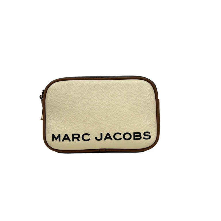 Marc Jacobs Flash Leather Camera Crossbody Bag Gold - Women (MA93847463NY)