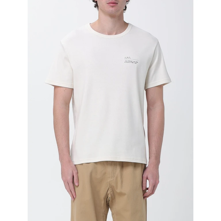 A. P.C. T-Shirt Men color Beige (COHMWH26577BAA)