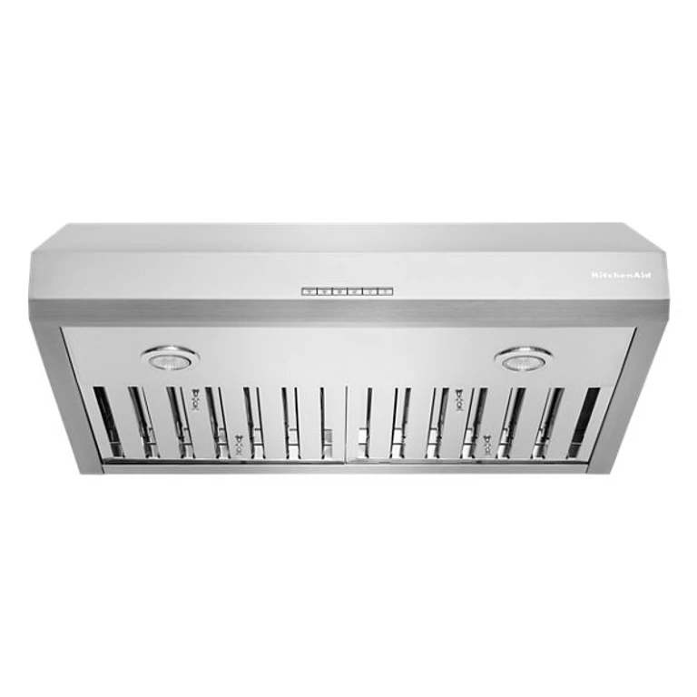 30" 585 Cfm Motor Class Commercial-Style Under-Cabinet Range Hood System in Steel