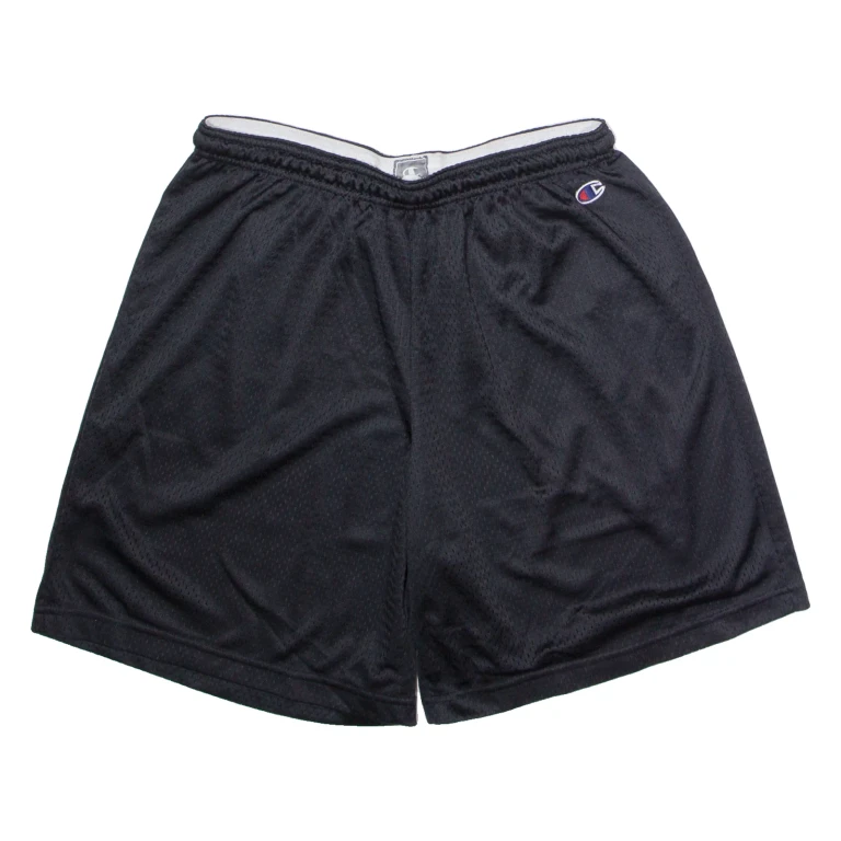 CHAMPION Mens Sports Shorts Black L W28