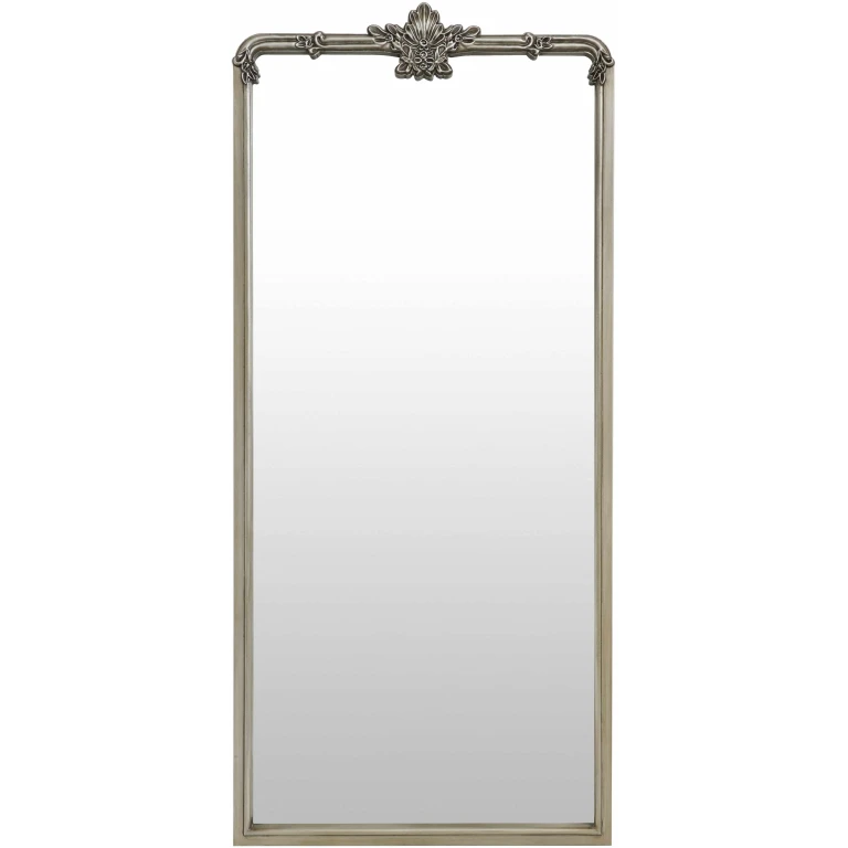 Filettole Silver Gray Frame Wall Mirror