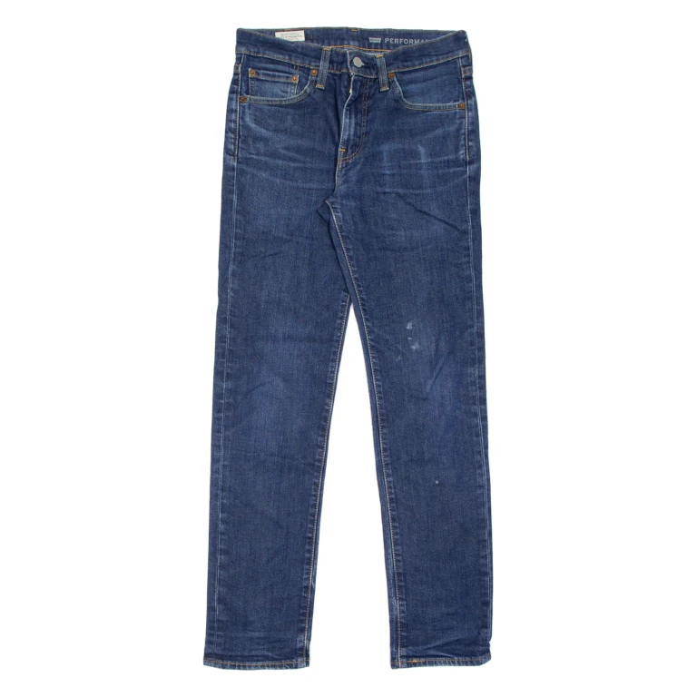 LEVI'S 511 BIG E Jeans Mens Blue Slim Straight Stone Wash W30 L32