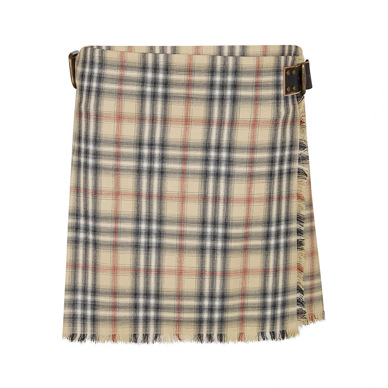 Skye W Skirts Nude & Neutrals Wool Gonna - Women