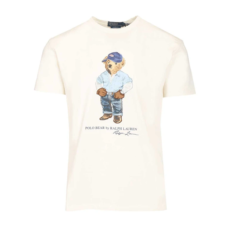 Polo Ralph Lauren Polo Bear T-shirt White Cotton - Men