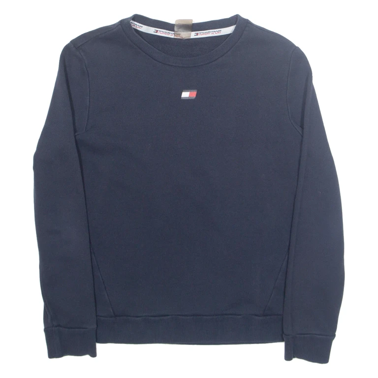 TOMMY SPORT Womens Sweatshirt Blue S