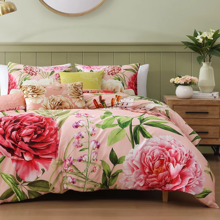 Spring Forever 5 Piece Reversible Comforter Set