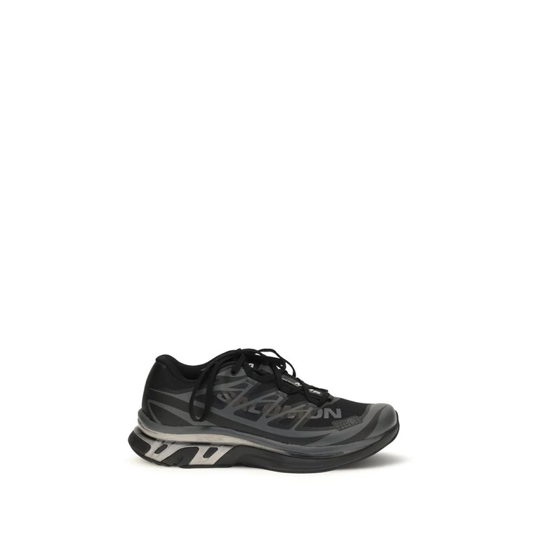 MM6 Maison Margiela Black Polyamide Athletic Sneakers - Women
