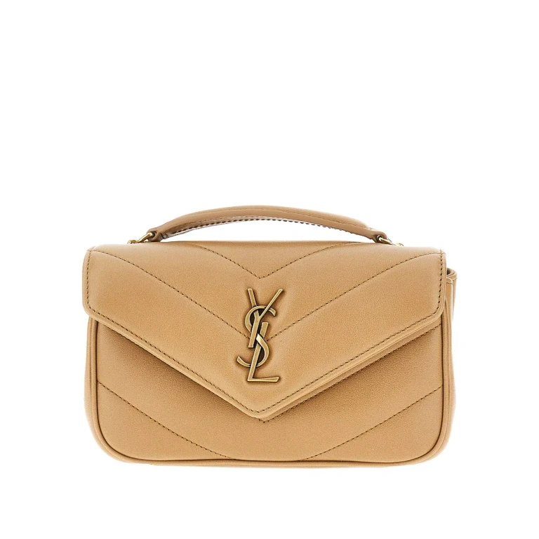 Bolso mini Loulou de Saint Laurent en piel de napa acolchada