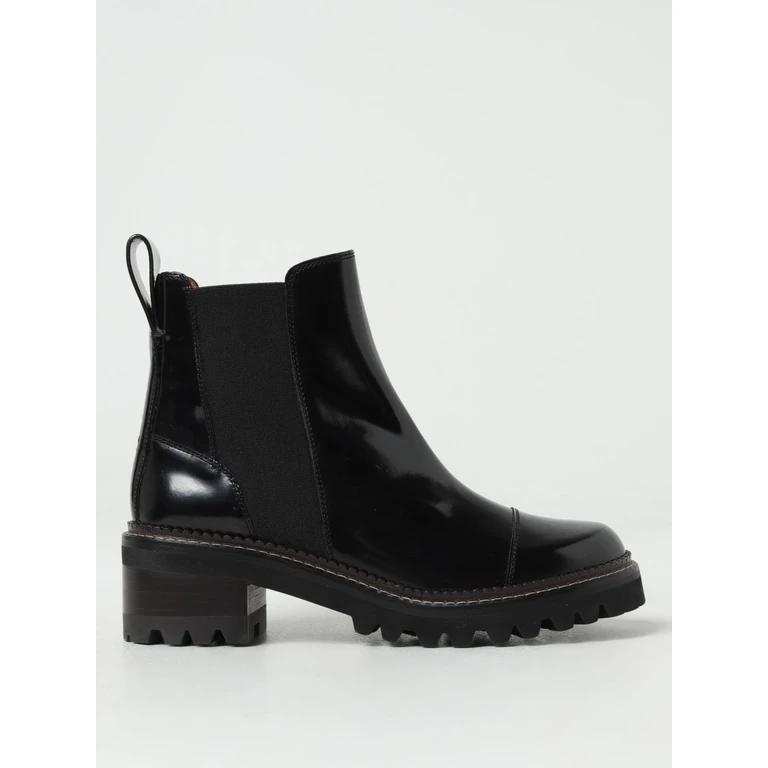Mallory Brushed Leather Ankle Boots (SB33082A12280)