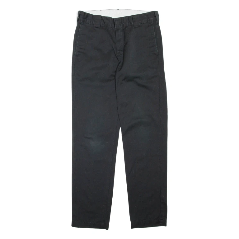 CARHARTT Mens Trousers Black Regular Straight W30 L32