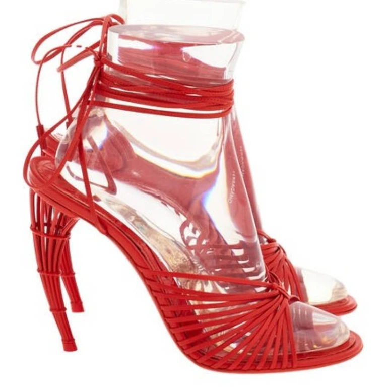 Ferragamo Atena Leather Strappy Sandals