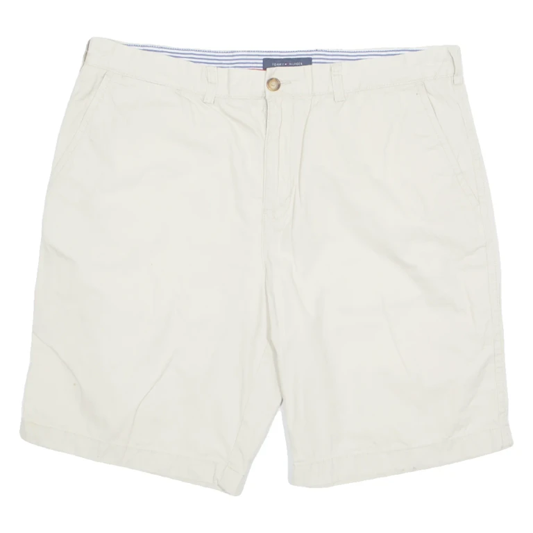TOMMY HILFIGER Mens Chino Shorts Beige XL W38