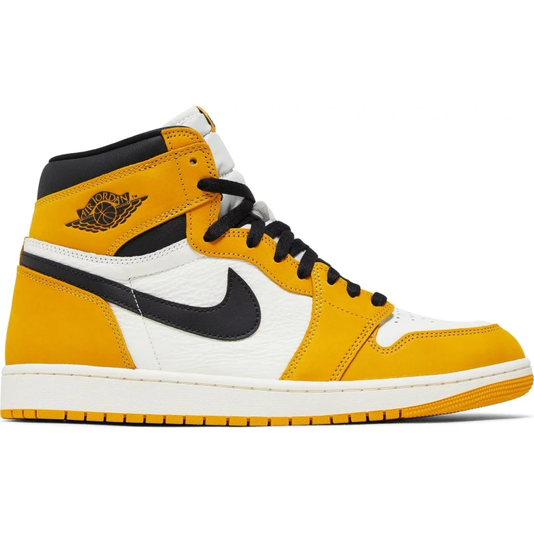 Men's Retro 1 High Og 'Yellow Ochre' Sneakers