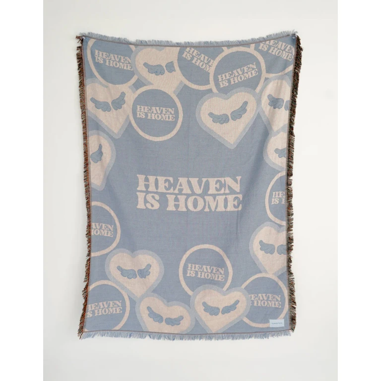 Heaven Is Home Throw Blanket