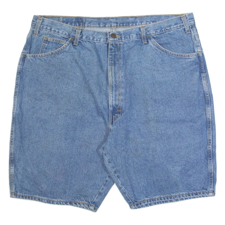 DICKIES Mens Denim Shorts Blue XL W40