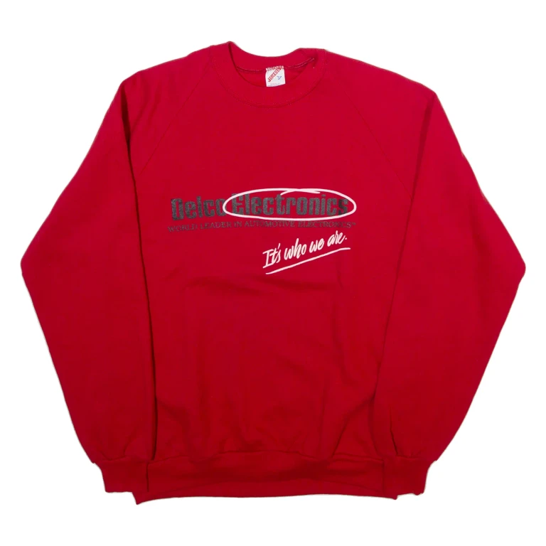 JERZEES Mens Sweatshirt Red L