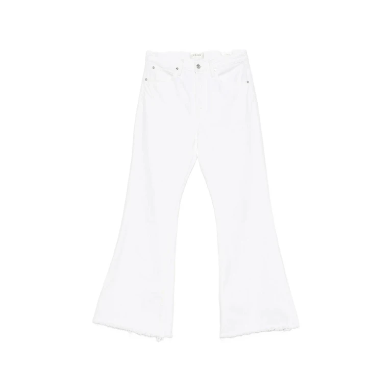 Frayed-hem Jeans