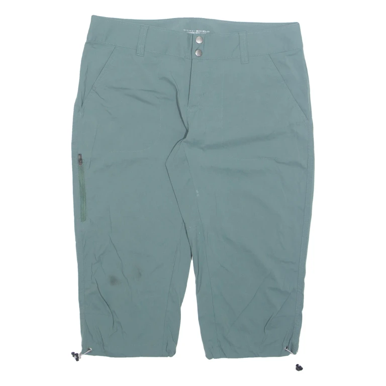 COLUMBIA Womens Casual Shorts Green S W32
