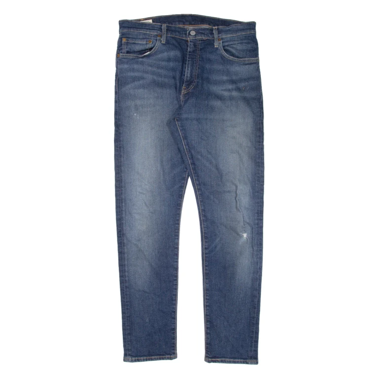 LEVI'S 512 BIG E Jeans Mens Blue Slim Tapered W33 L32