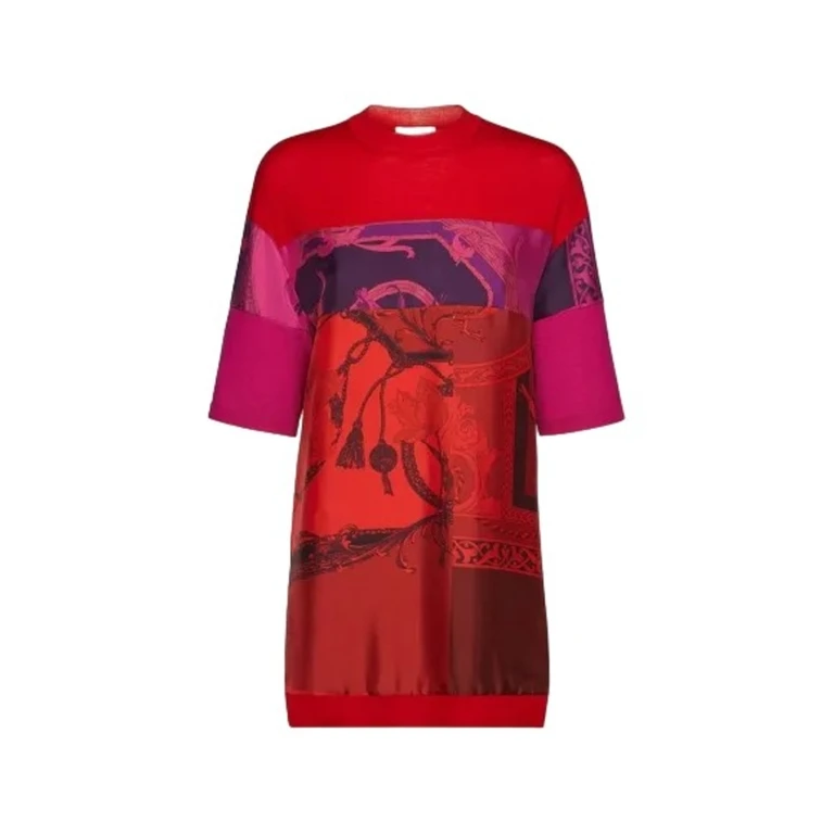 Ferragamo Short Sleeves Round-Neck