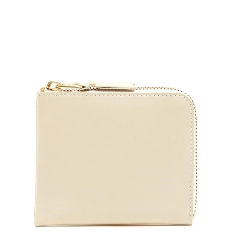 Comme des Garçons Beige Cowhide Cardholder Accessory - Women