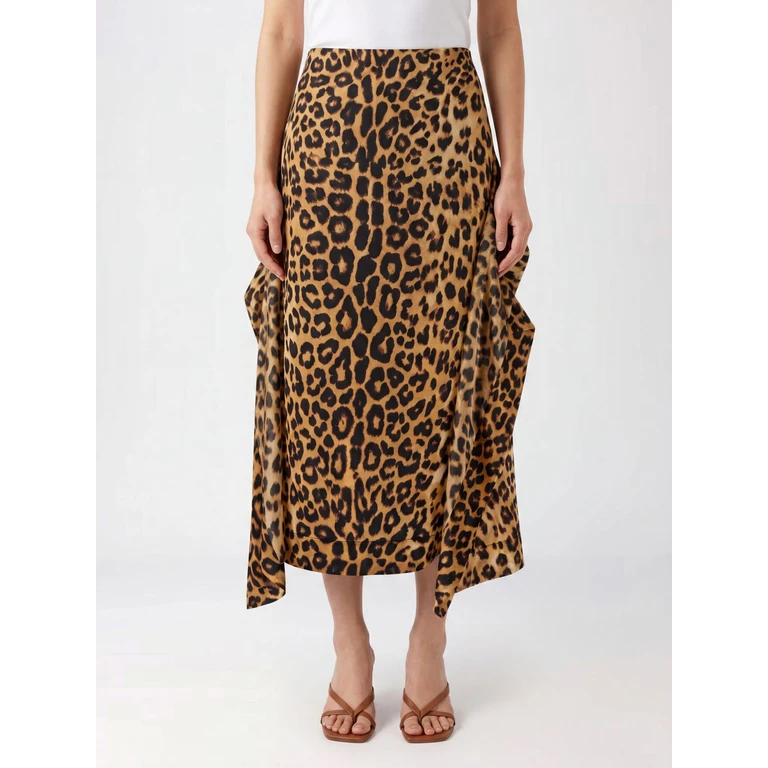 Skirt Woman color Brown (011301501888)