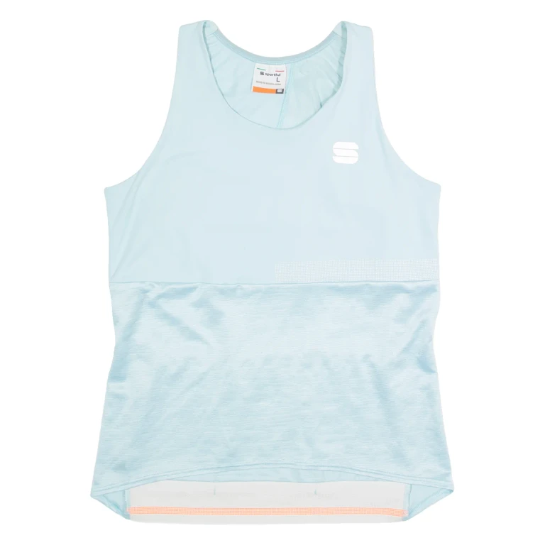 SPORTFUL Cycling Womens Jersey Blue Sleeveless L
