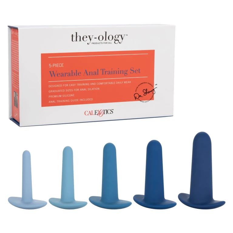 CalExotics They-ology 5-Piece Wearable Anal Training Set