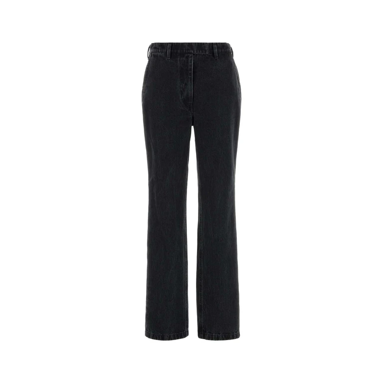 Rier Black Denim Jeans Anthracite Exterior: Cotton - Women