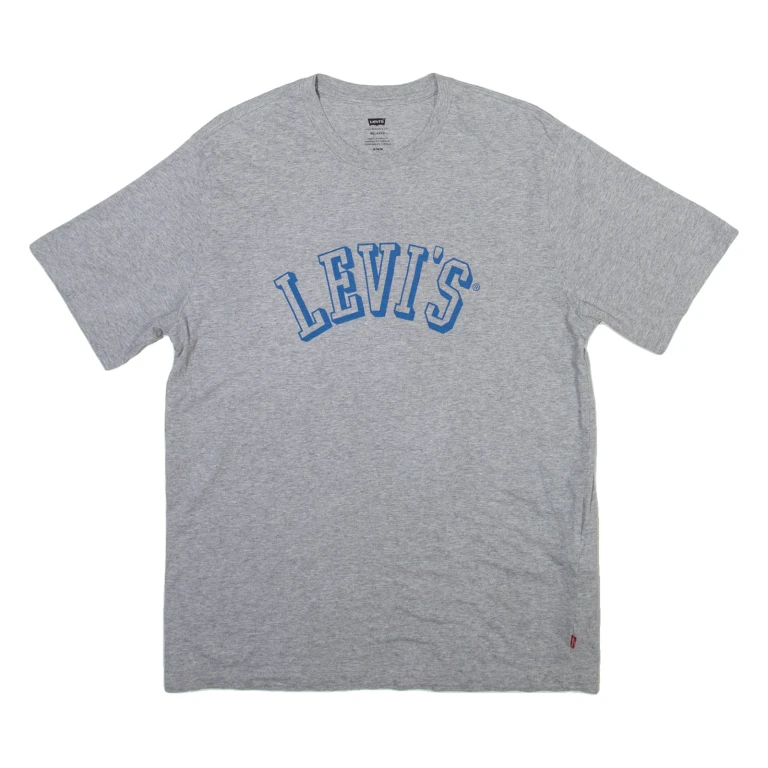LEVI'S Mens T-Shirt Grey M