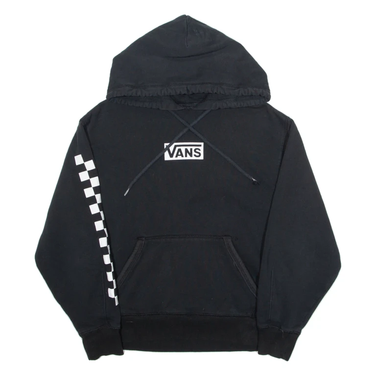 VANS Versa Womens Black Hoodie XS