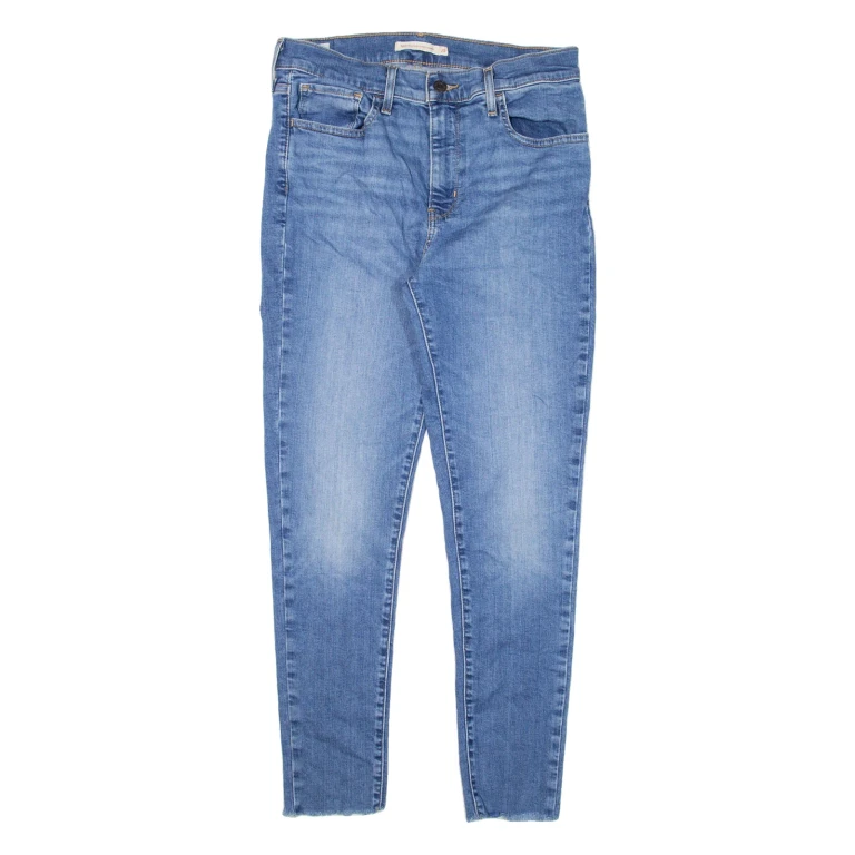 LEVI'S 720 BIG E High Rise Womens Jeans Blue Slim Skinny W28 L26