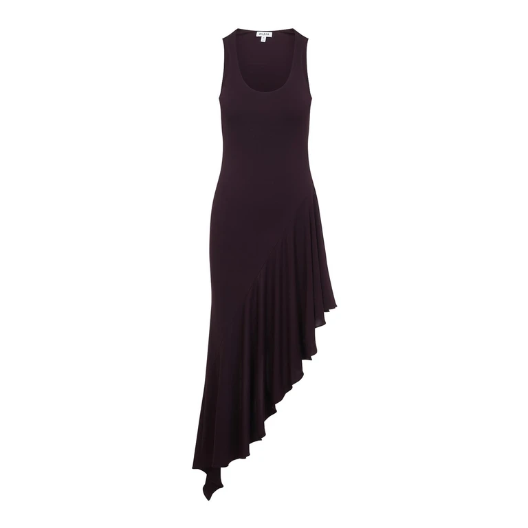 Alaïa Robe Au Genou - Rouge Brun (AA9R3005J090C332)