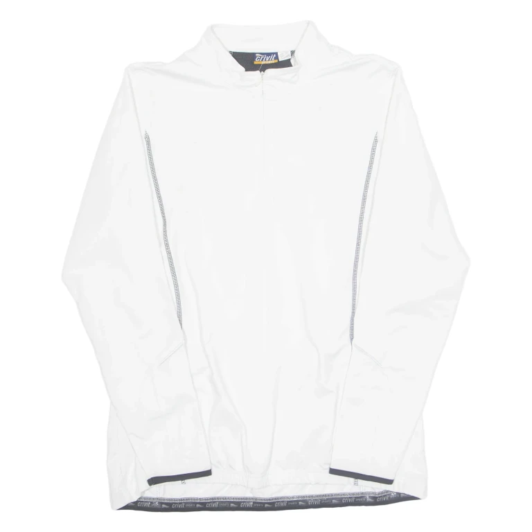 CRIVIT Womens Jersey White Long Sleeve L
