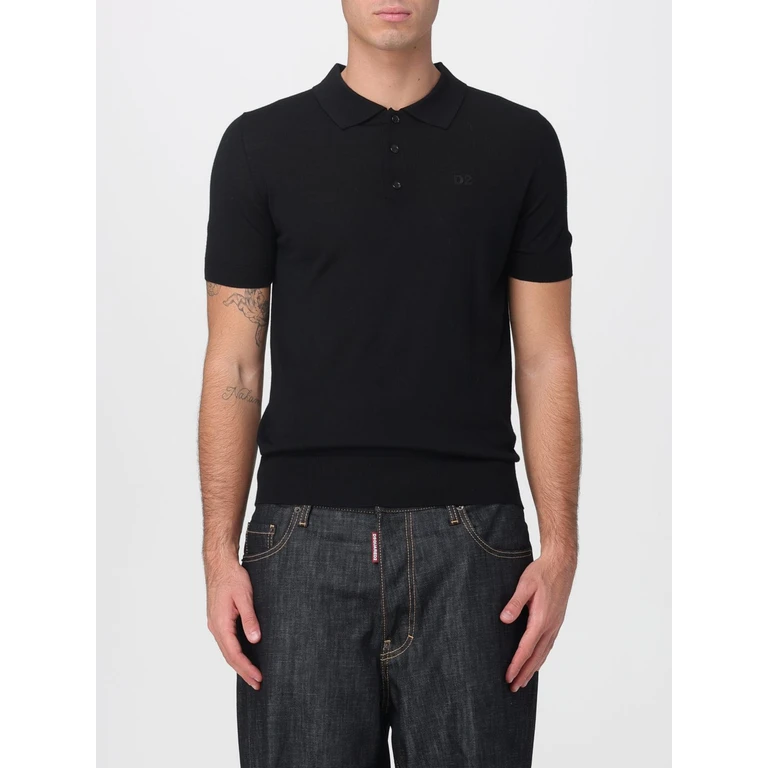 Polo Shirt Men color Black (S74HA1433S18310900)