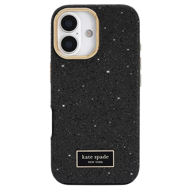 new york iPhone 17 Case - Compatible with MagSafe - Designer Phone Case - Crystal Pave Nightfall