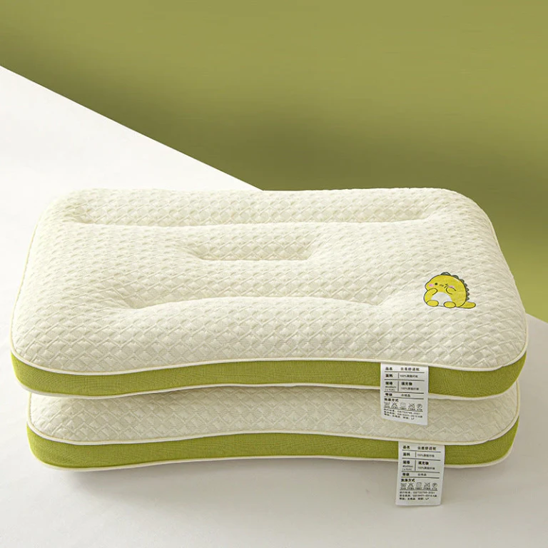 Cartoon Children's Pillow - Cervical Support Sleep Cushion for Kids